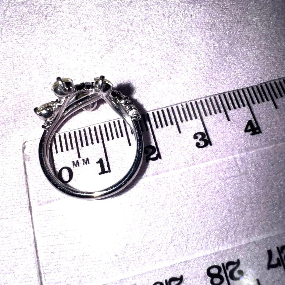 k*a様 プラチナダイヤリング　 百貨店展示会商品　豪華オパールネックレス付き