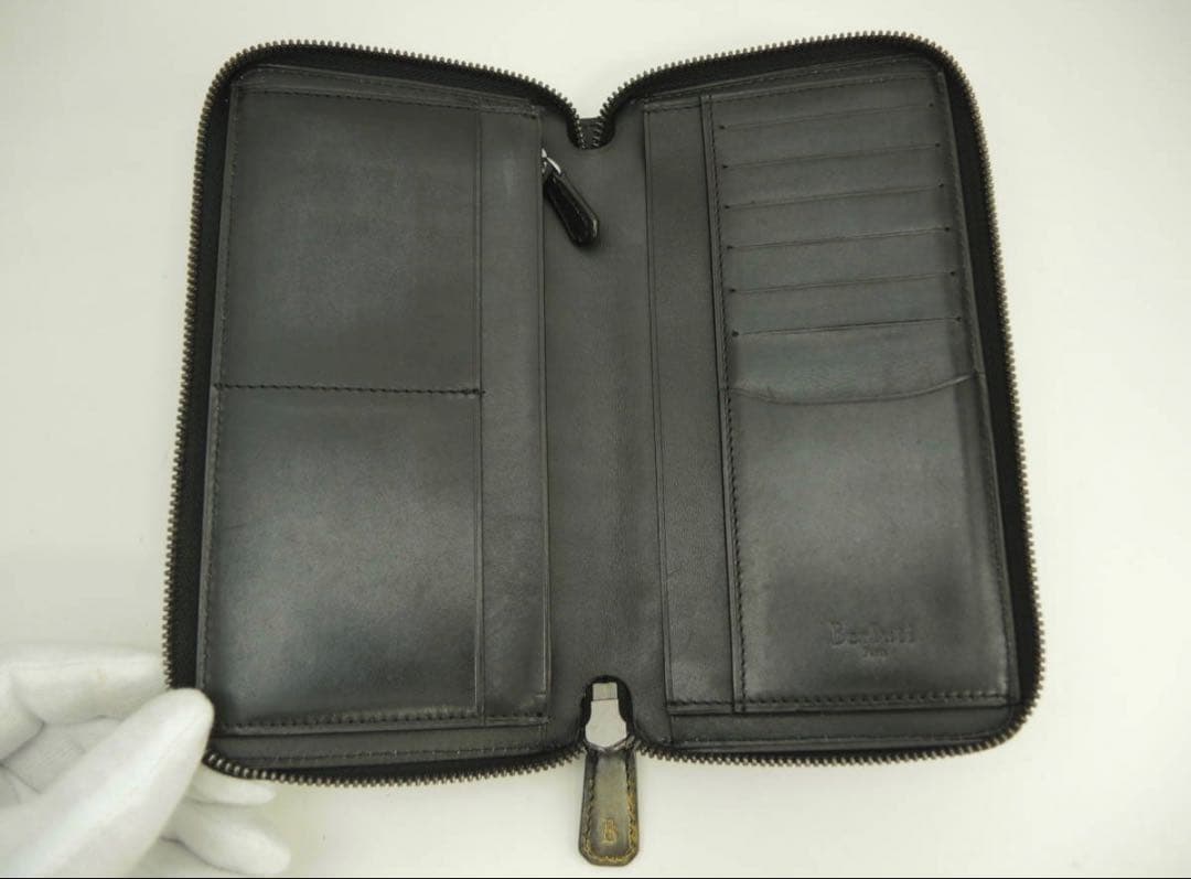 極美品　ベルルッティ　イタウバ バーティカル　ITAUBA ダブルスタンプ希少