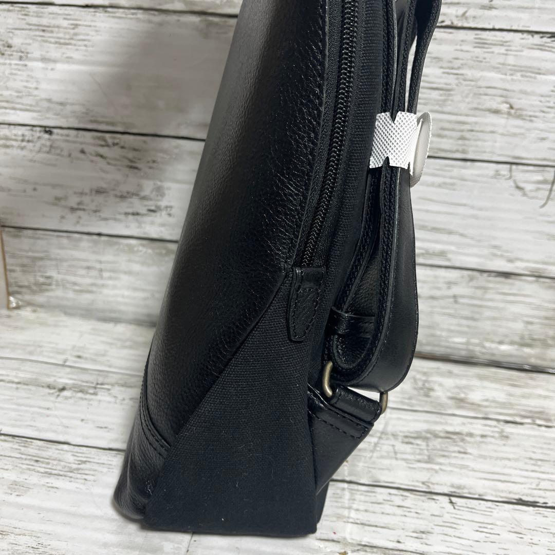 新品　未使用　ダコタ　Dakota リュック　黒　牛革