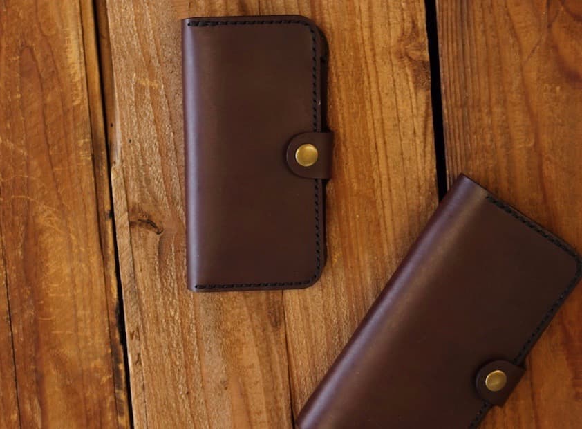 天然皮革 iPhone 7,8  ケース