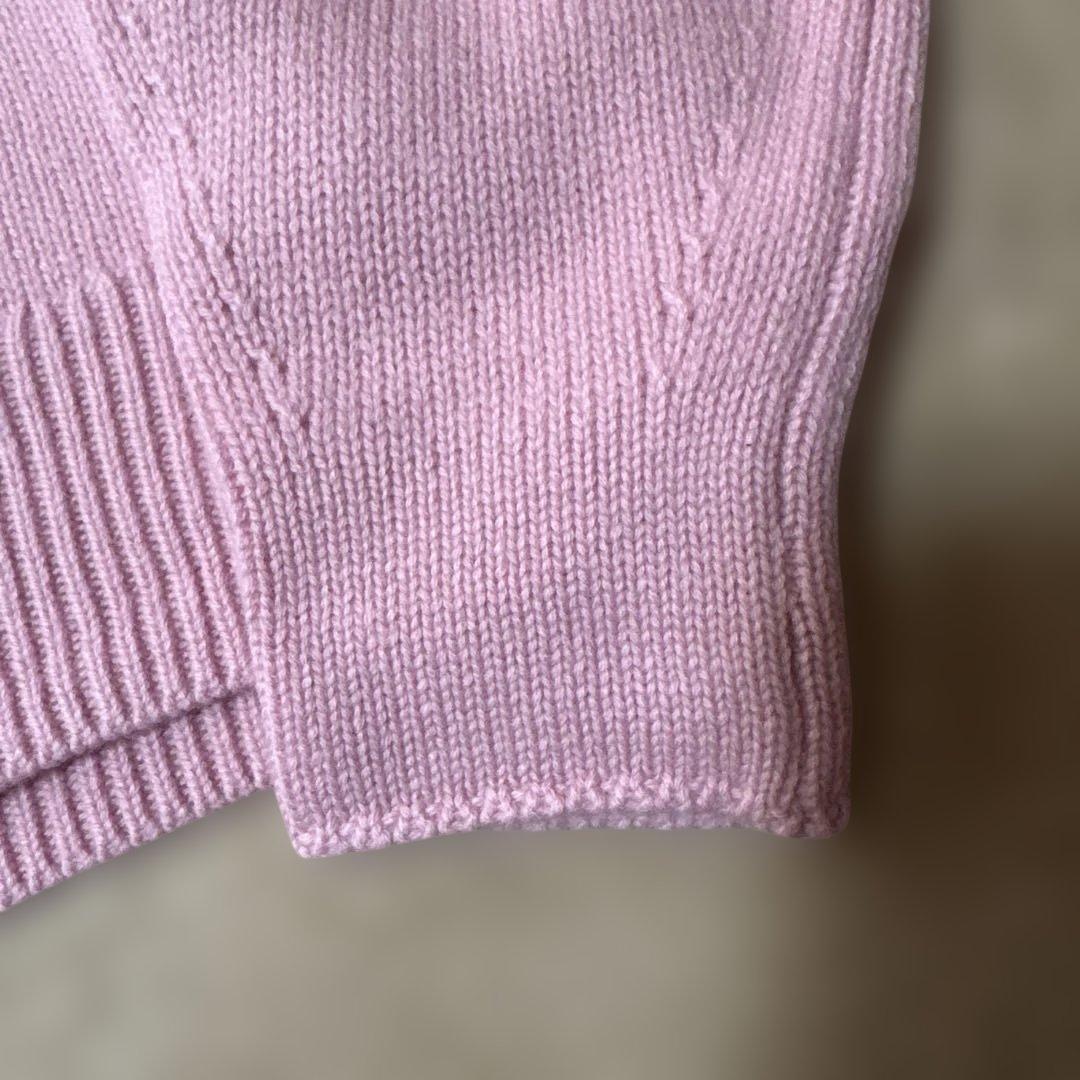 新品未使用 タグ付き23区 ニット カシミヤ 羊毛 size38 ピンク 春色