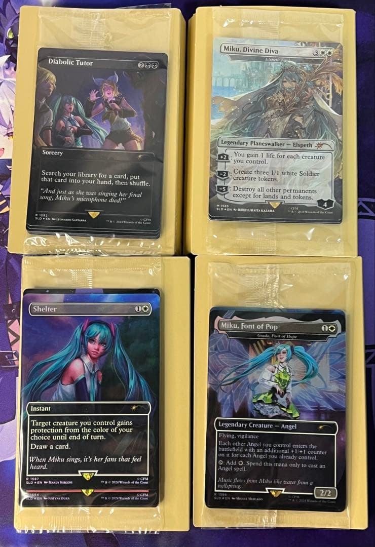 Secret Lair x Hatsune Miku 春夏秋冬 英語版