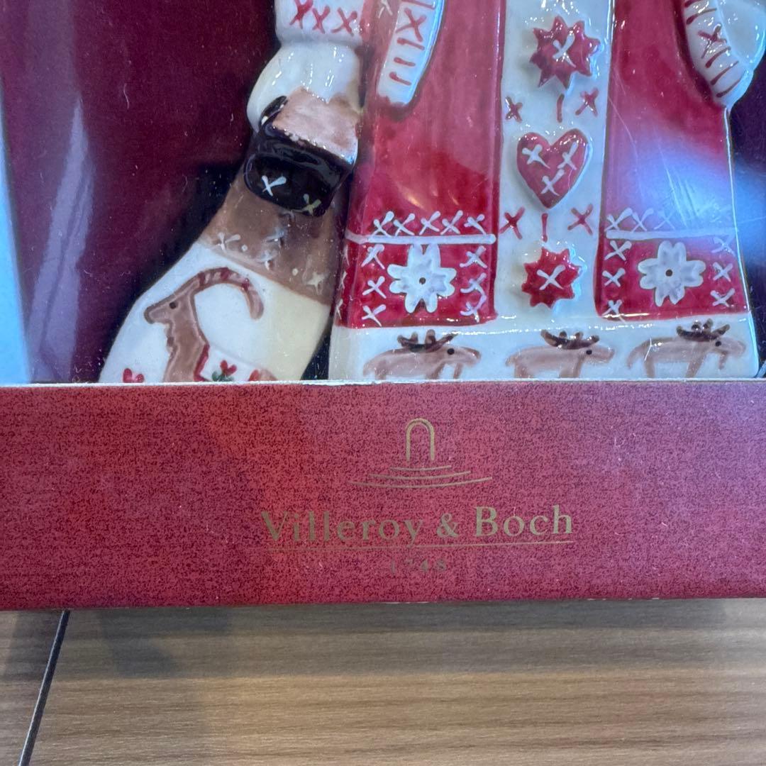 ビレロイ&ボッホ　クリスマス　サンタクロース　オーナメント　置物