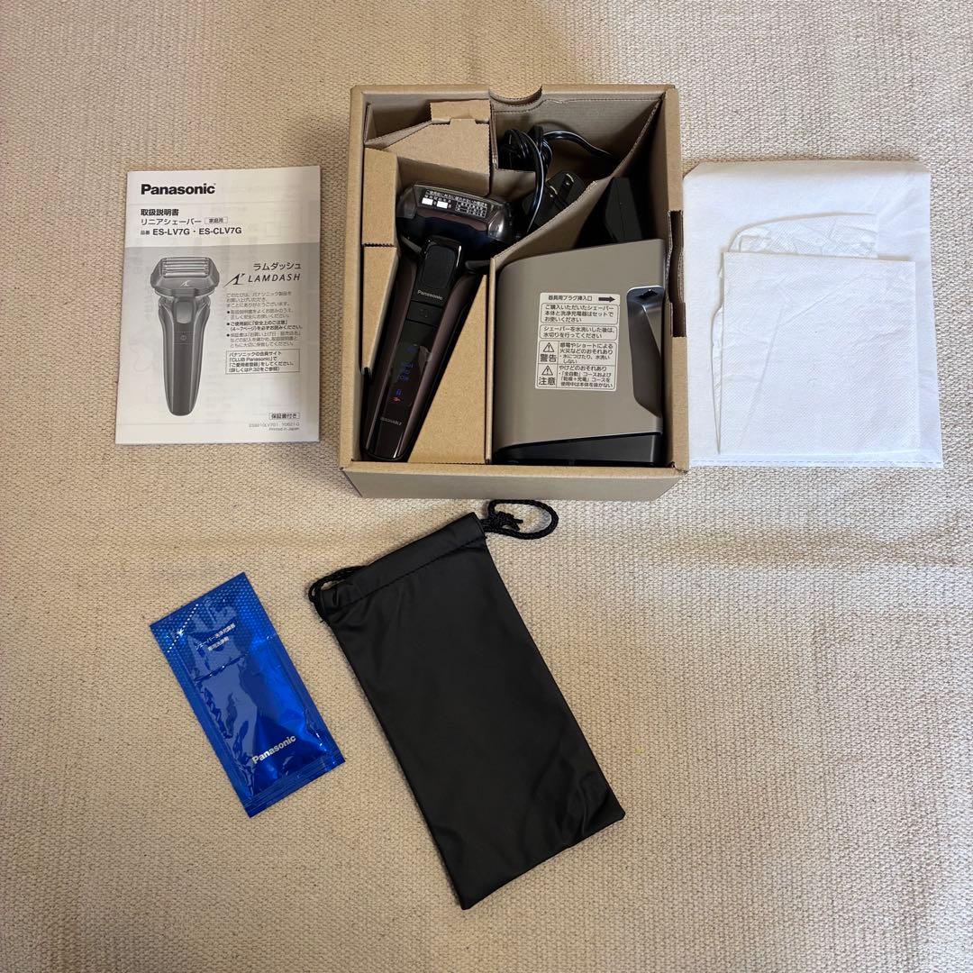 Panasonic ラムダッシュ 電気シェーバー（ES-CLV7G）