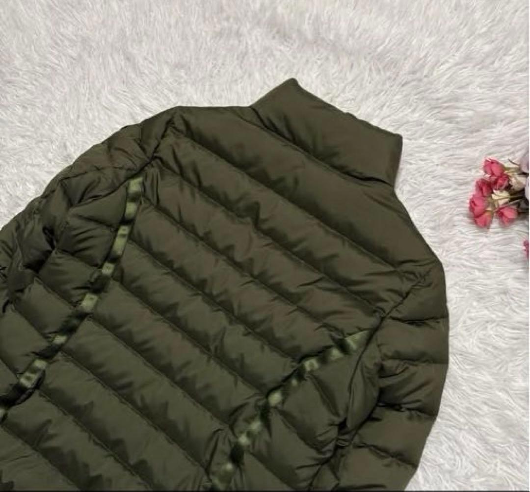 【未使用級】ゼンダー　ジャパン　 ダウンジャケット カーキ系　Ｍ