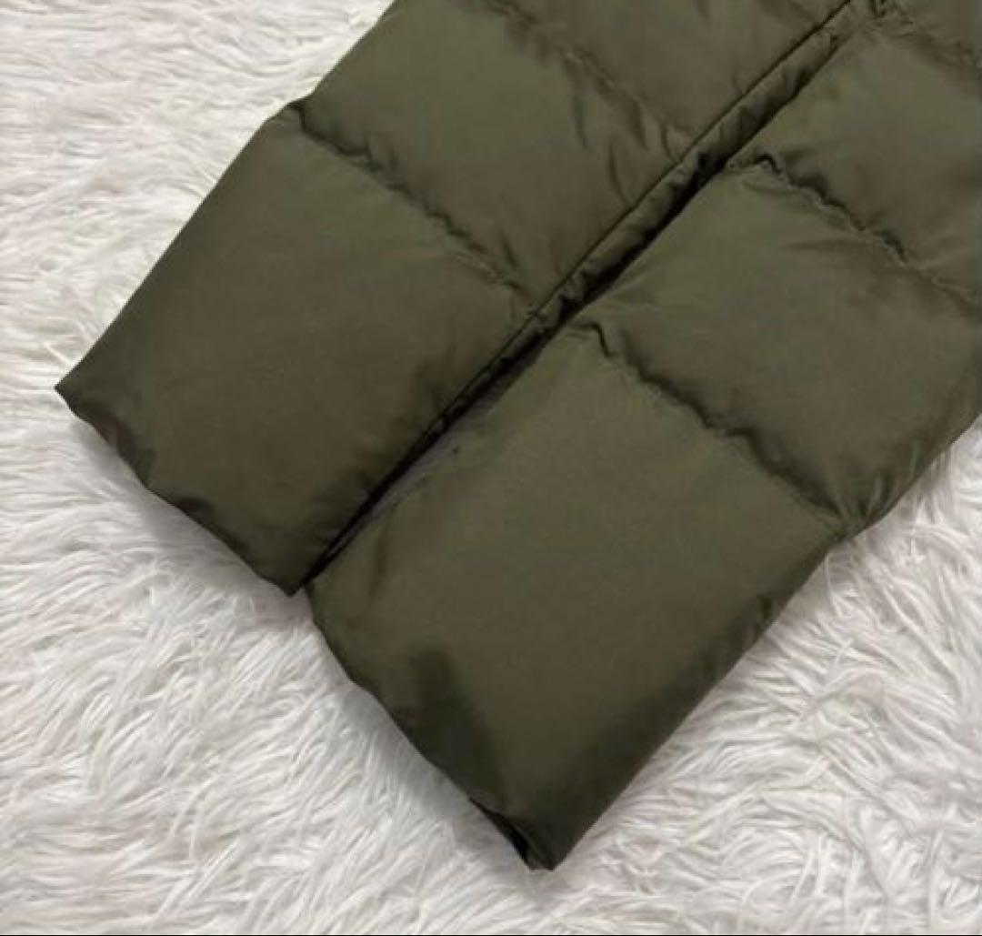 【未使用級】ゼンダー　ジャパン　 ダウンジャケット カーキ系　Ｍ