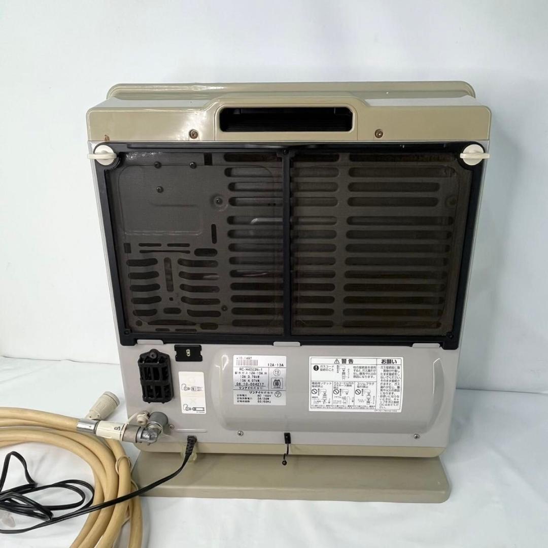 リンナイ ガスファンヒーター RC-H4003N-1 都市ガス