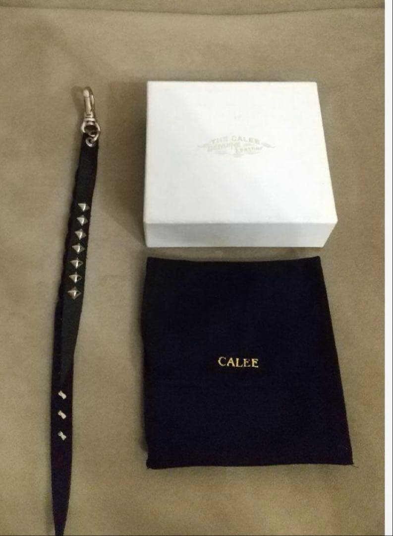 CALEE 24SS スタッズレザーキーホルダー 良品 山田蓮