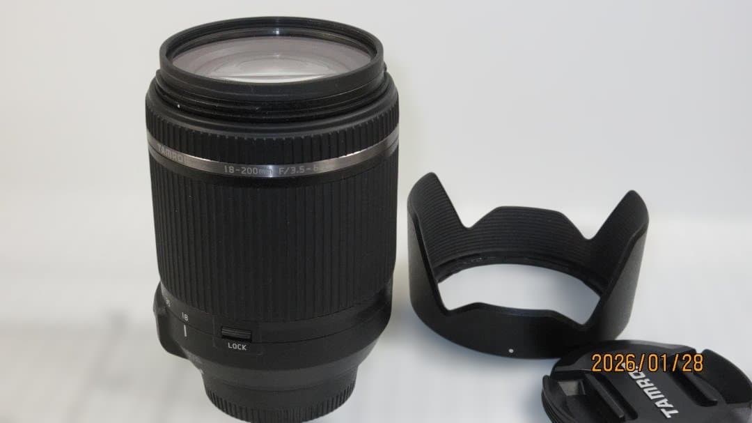 TAMRON 18-200mm ズームレンズ B018 NIKON用 極上品
