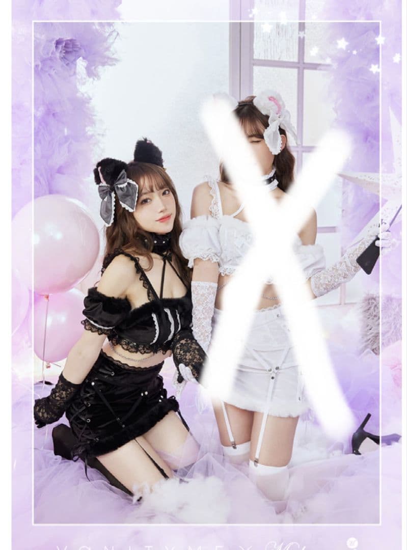 【vanityME. × Malymoon】レースアップハーネスキャット