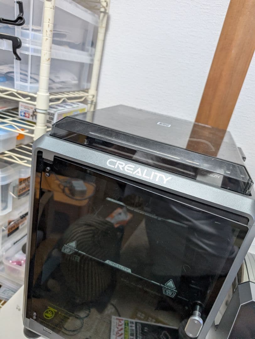 CREALITY K1C 3Dプリンター 本体　と ドライヤー　と　予備ノズル