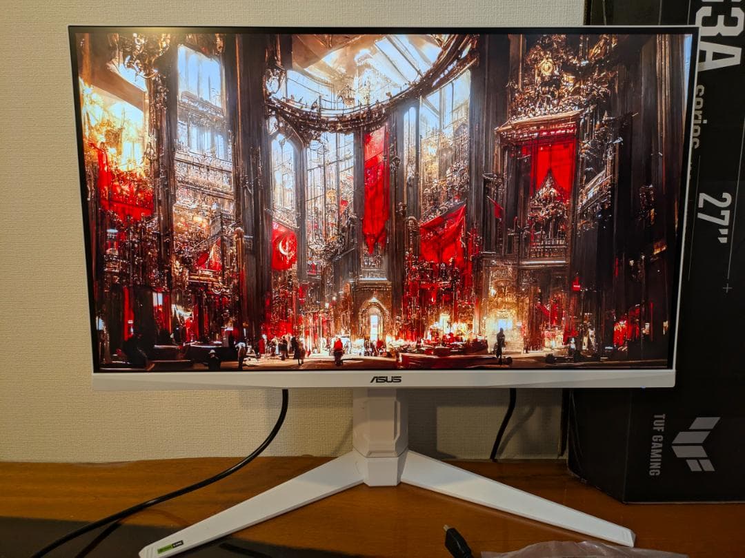 ASUS VG27AQL3A-W 180Hz Fas IPS WQHD モニター