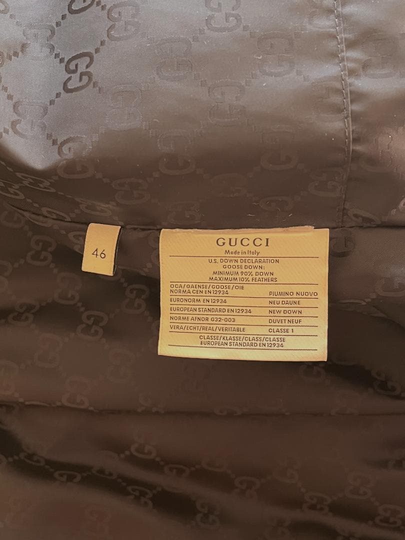 Ken価格　GUCCI 黒 ダウンジャケット