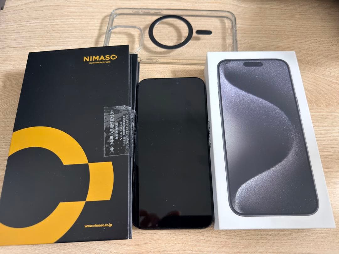 SiBAApple iPhone 15 Pro Max 背面傷あり