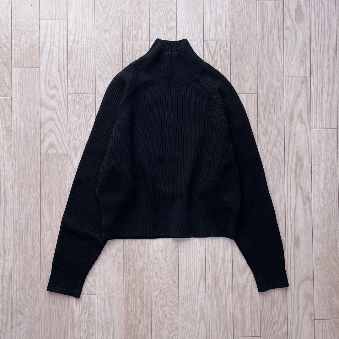 リンクスリブライト ビルドネックプルオーバー ハイネックニット トゥモローランド