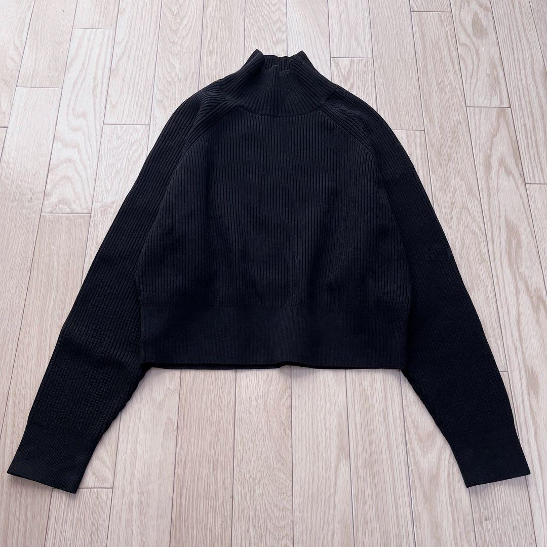 リンクスリブライト ビルドネックプルオーバー ハイネックニット トゥモローランド