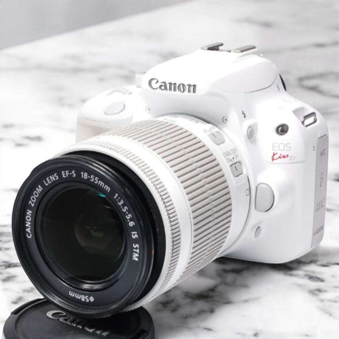 ♥ショット数極少♥Canon Kiss X7♥高性能レンズ付 女性に人気