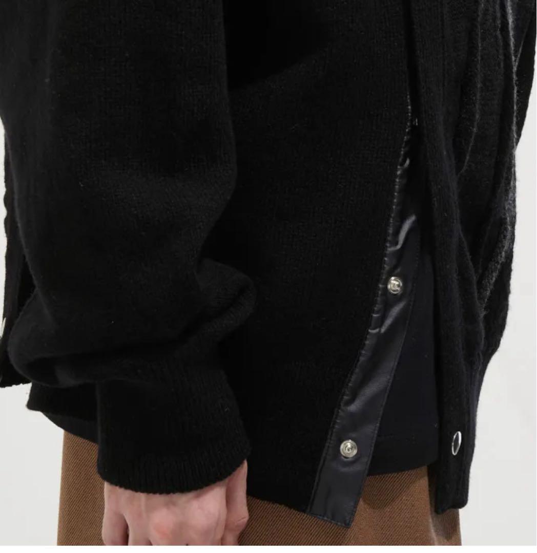 Tamme SLIT 3D KNIT ドッキング ニット 切り替え sacai