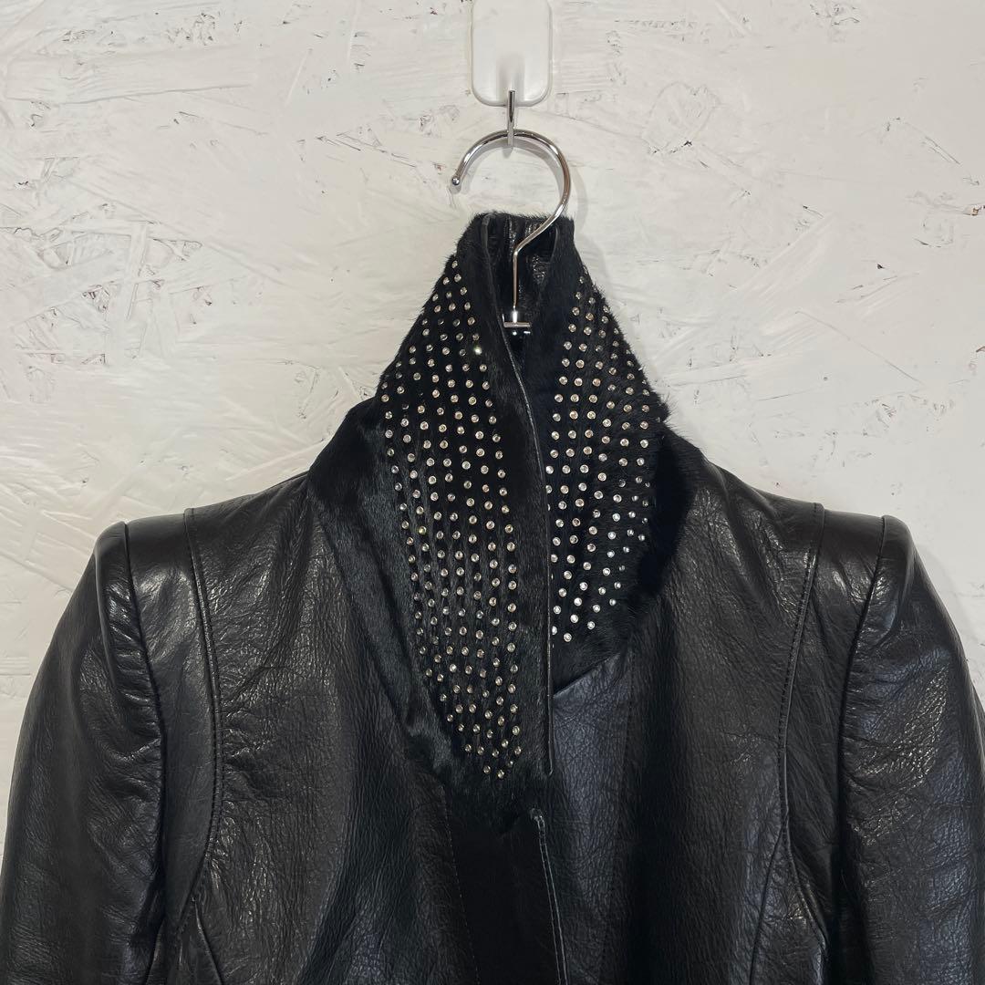 【IF SIX WAS NINE】JK-W PEAK レザーテーラードジャケット