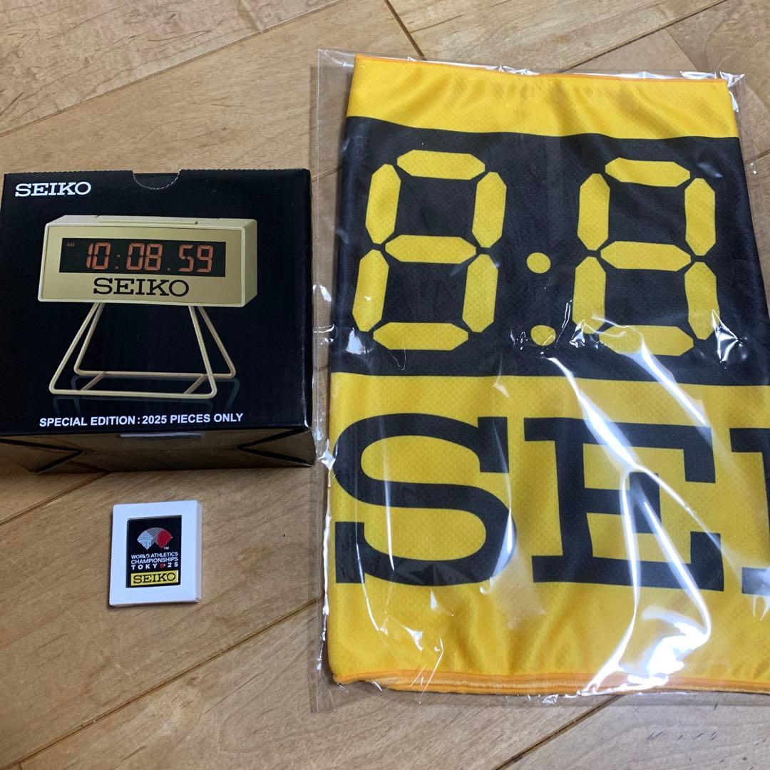 【限定2025台】東京2025世界陸上SEIKOデジタル置時計