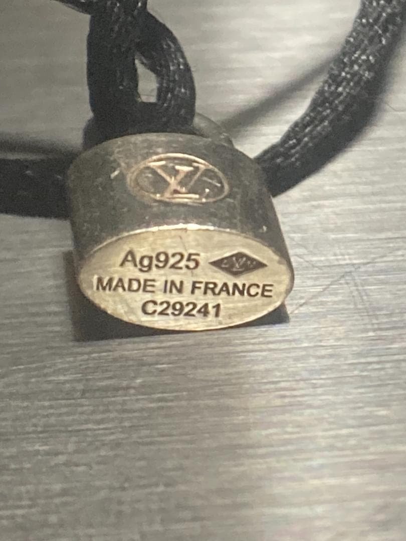 ルイヴィトン ブラスレ ロックイット フルオ ブレスレット ブラック 925