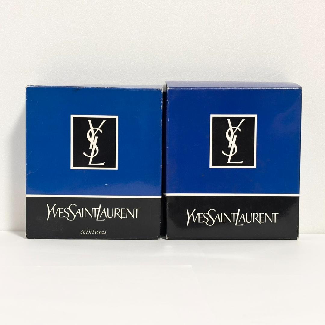 【ランクA】Yves Saint Laurent ベルト 2本セット