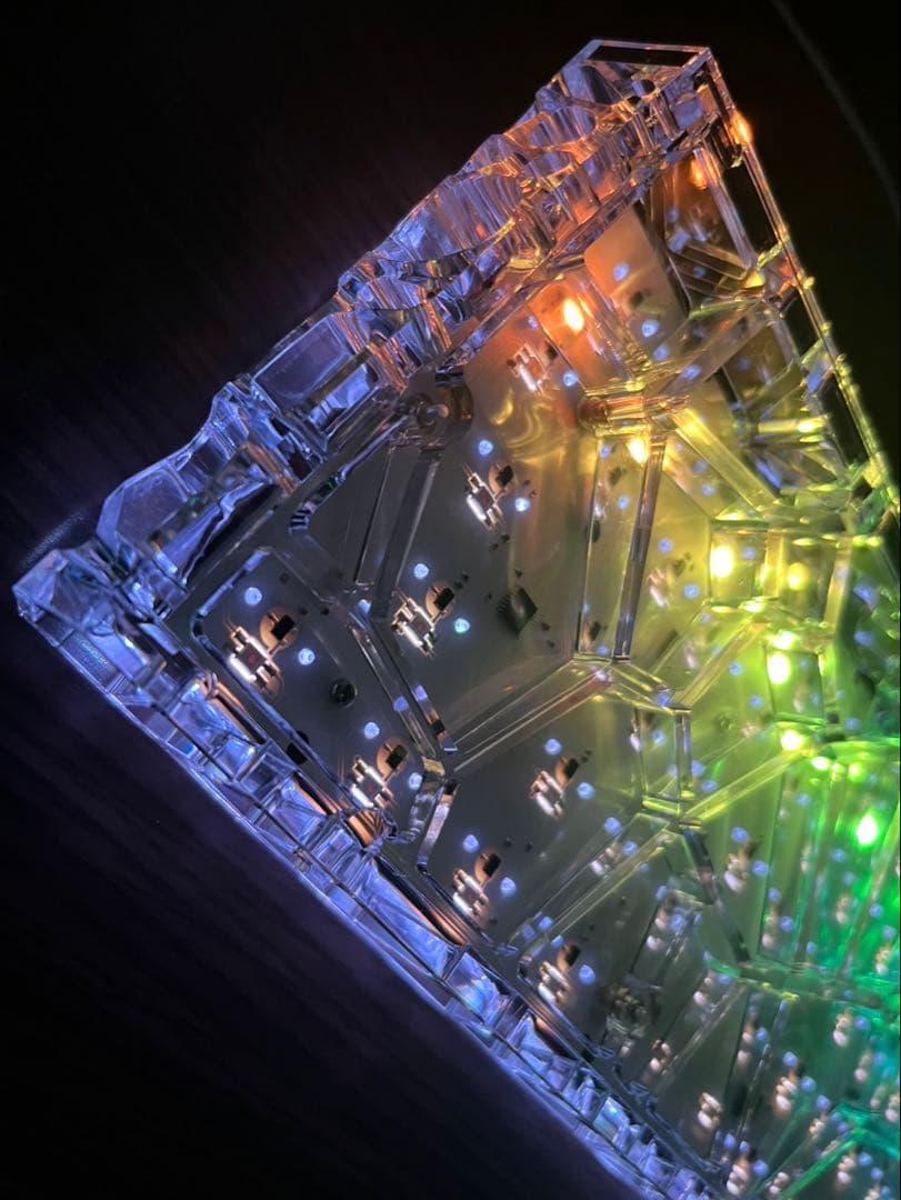 【クリスタル】MMD AR60 ラピットトリガー カスタム磁気キーボード