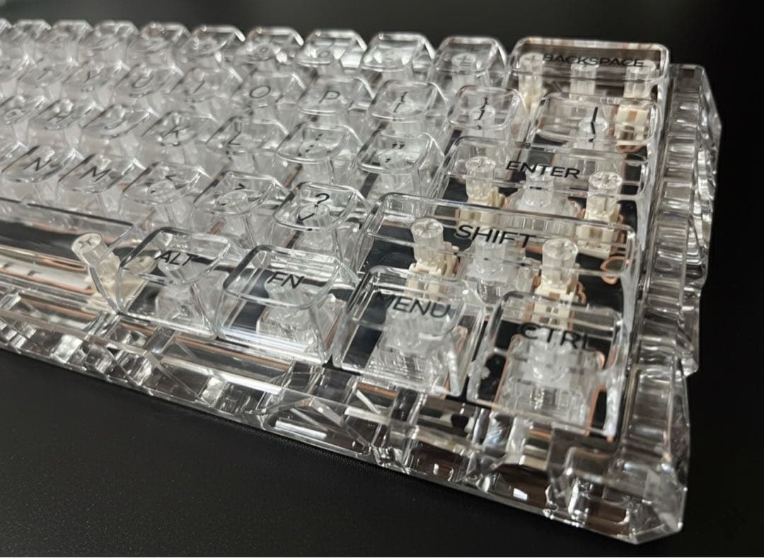 【クリスタル】MMD AR60 ラピットトリガー カスタム磁気キーボード