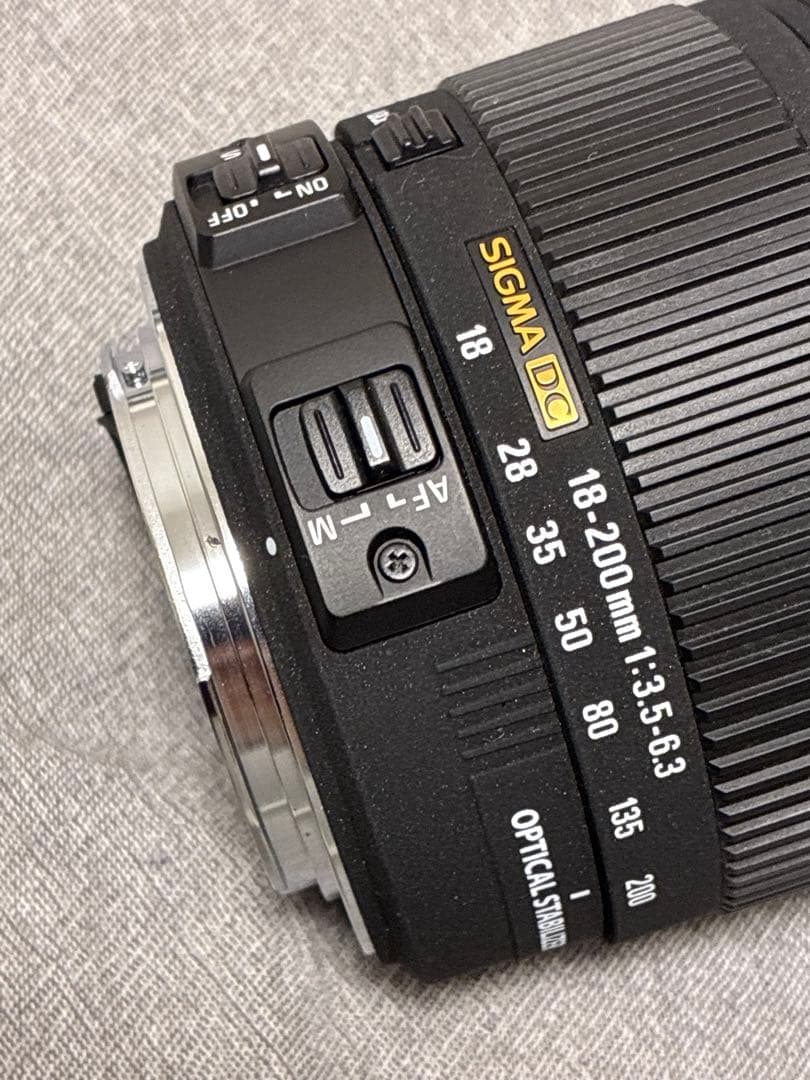 ⭐️美品⭐️ SIGMA 18-200mm 3.5-6.3 DC OS Canon