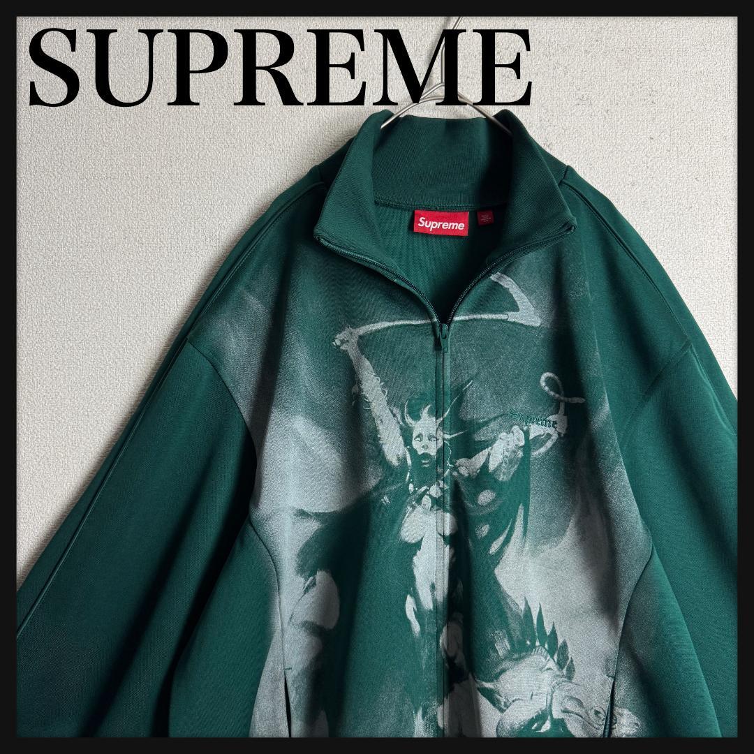 【極美品☆XLサイズ☆コラボモデル】シュプリーム トラックジャケット 即完売