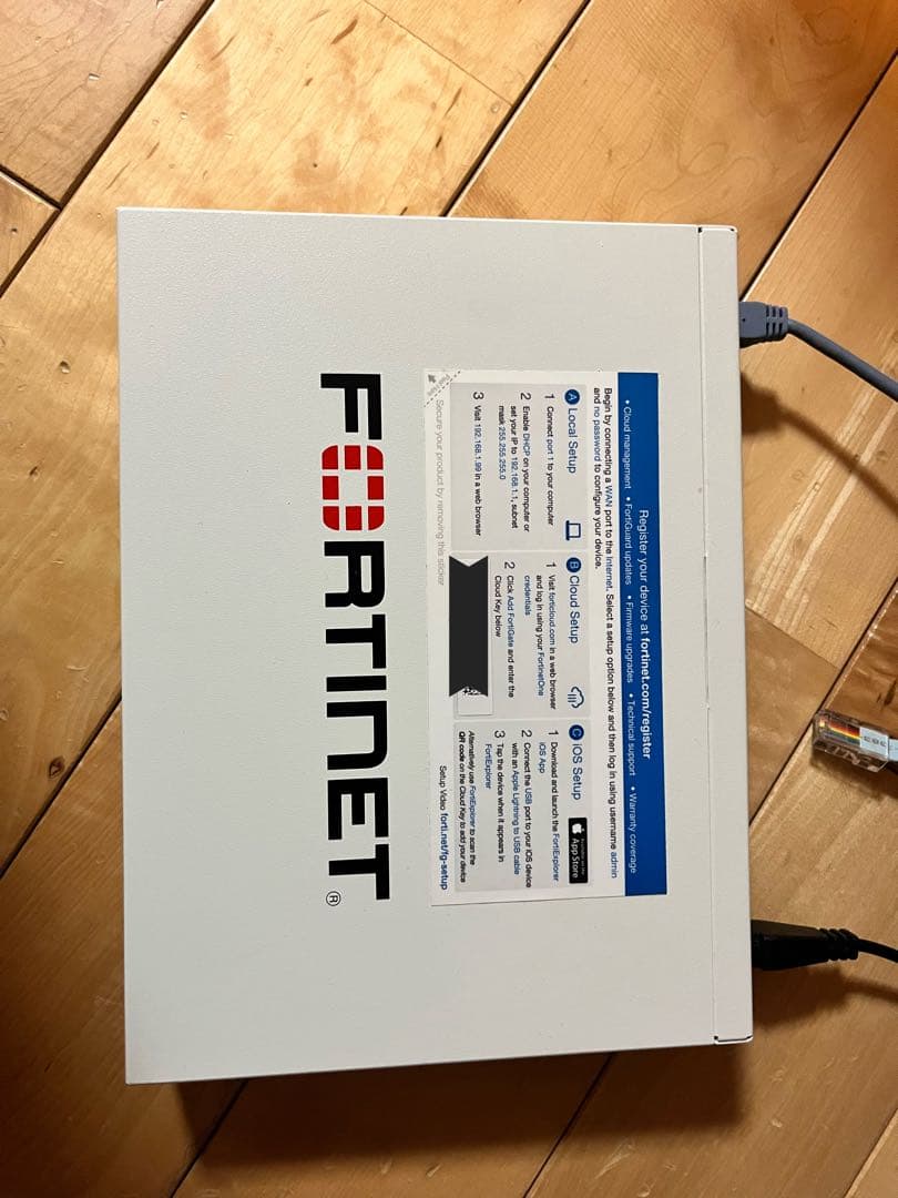 FortiGate 60F Fortinet UTM 2026年12月2日