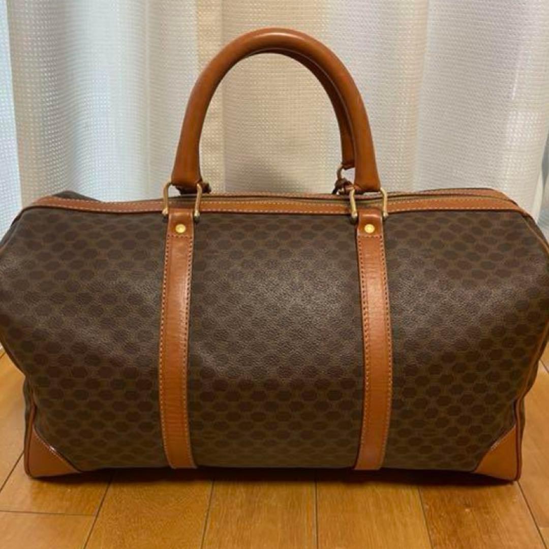 【美品】CELINE セリーヌ ボストンバッグ　マカダム