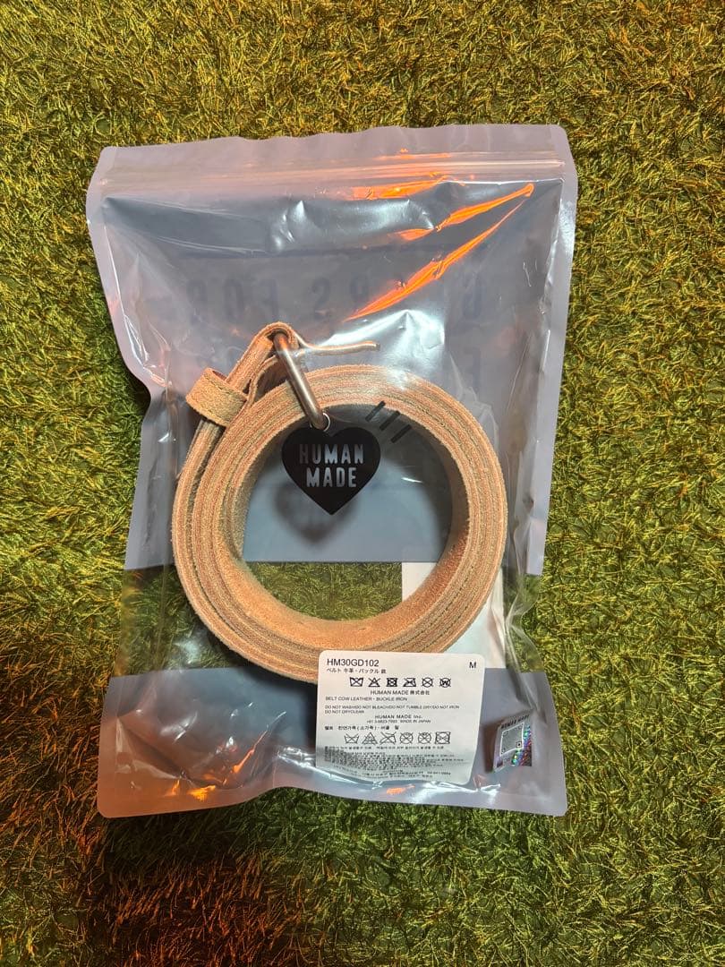 小物 HUMAN MADE leather belt