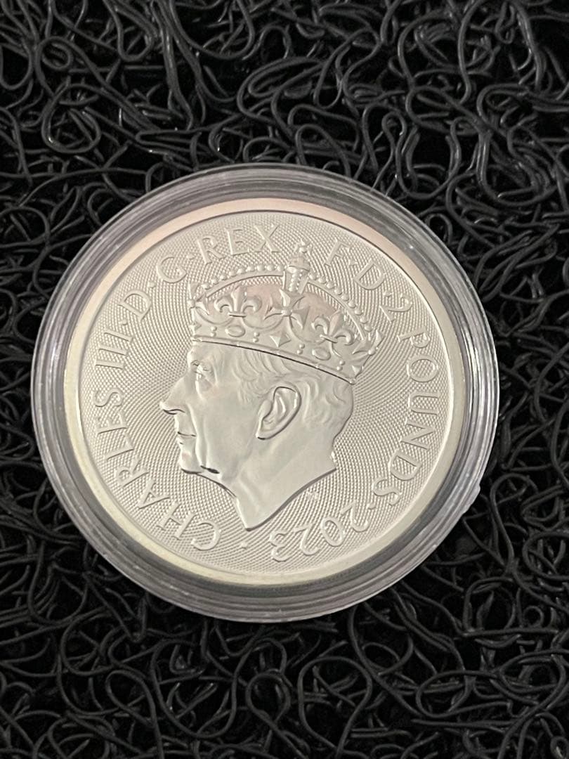 【チャールズ3世肖像】2023 戴冠式イギリスブリタニア1オンス銀貨