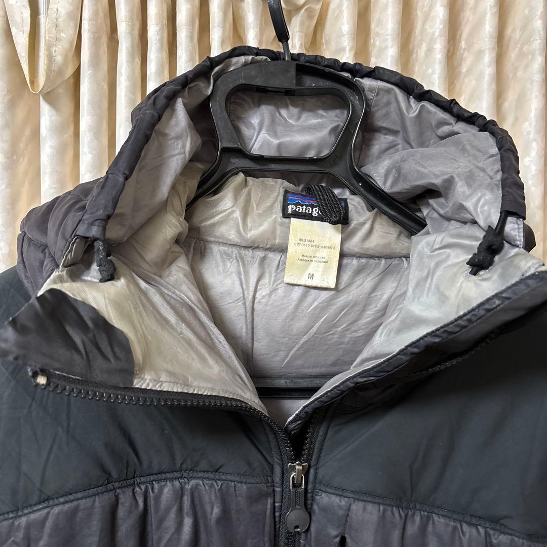 Patagonia ブラック ダスパーカー ダウンジャケット Mサイズ
