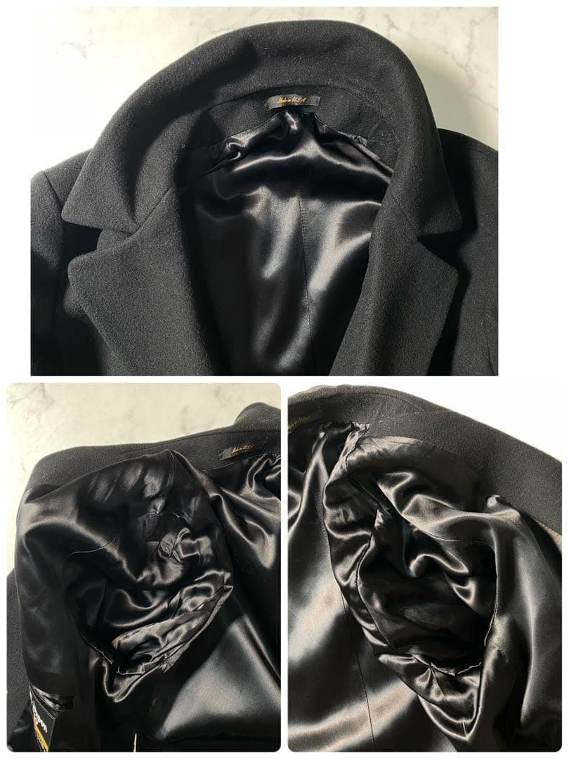 【美品】ロンドンフォグ　チェスターコート　ダブル　80s　USA製　ロング　XL