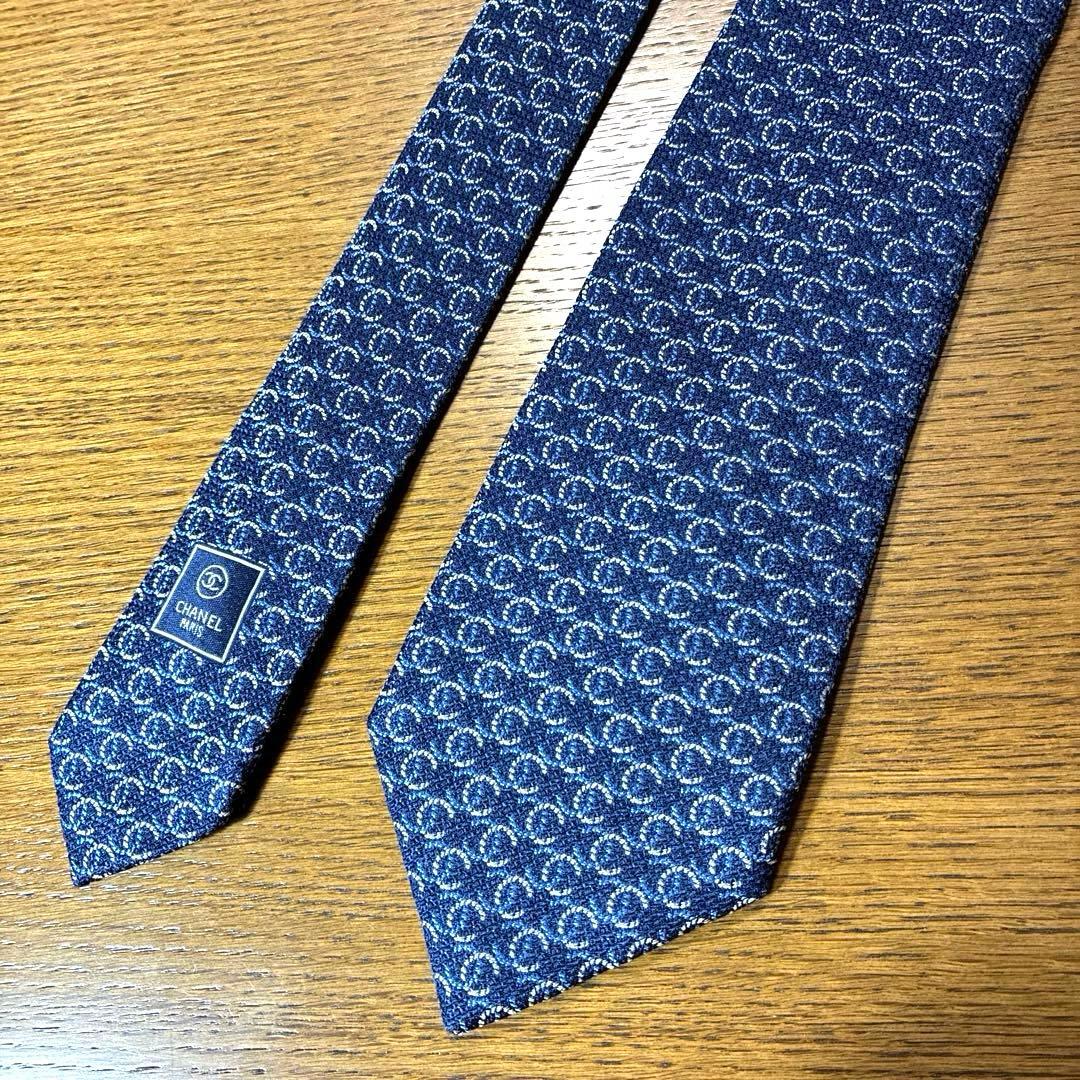 【美品】CHANEL シャネル ネクタイ