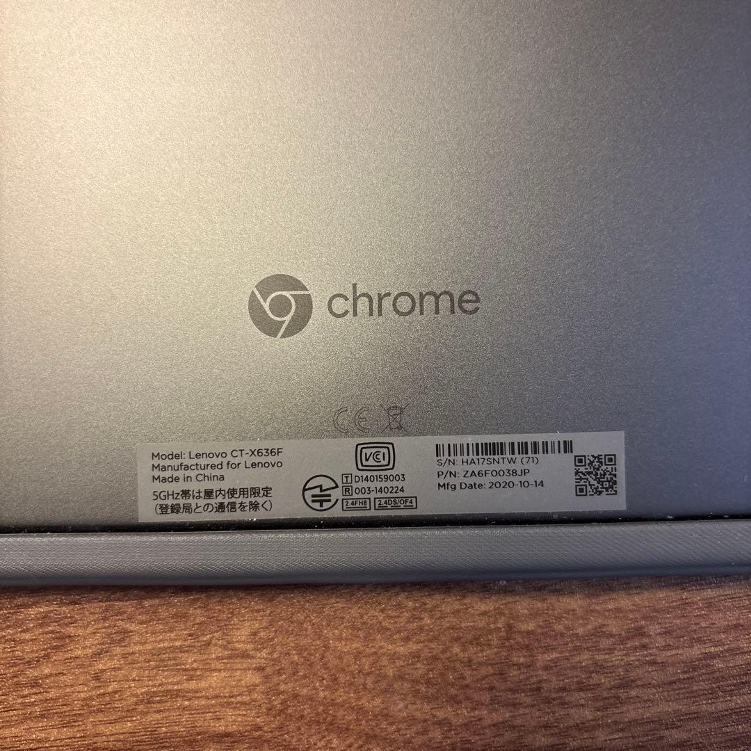 Lenovo Chromebook CT-X636F 本体