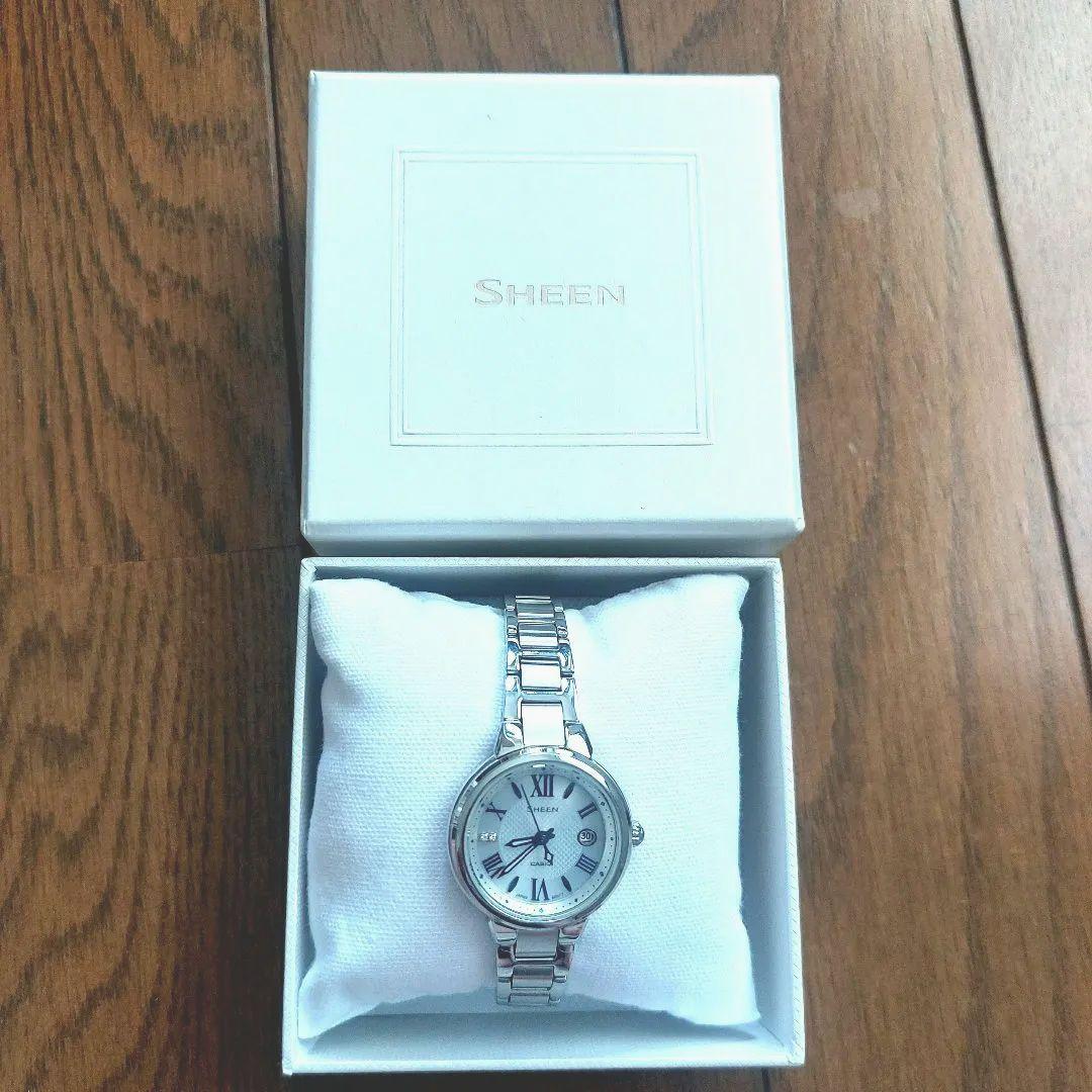 CASIO カシオ SHEEN ソーラー SHE-4516SBY-7AJF 稼働