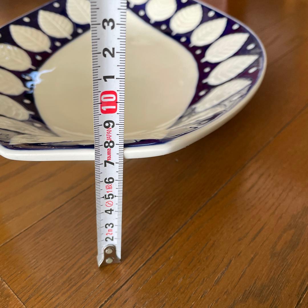 サルガデロス　オーバルプラター リーフ柄　大皿47センチ