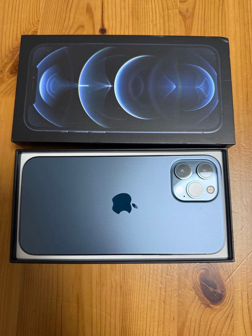 iPhone 12 Pro Max 256 パシフィックブルー