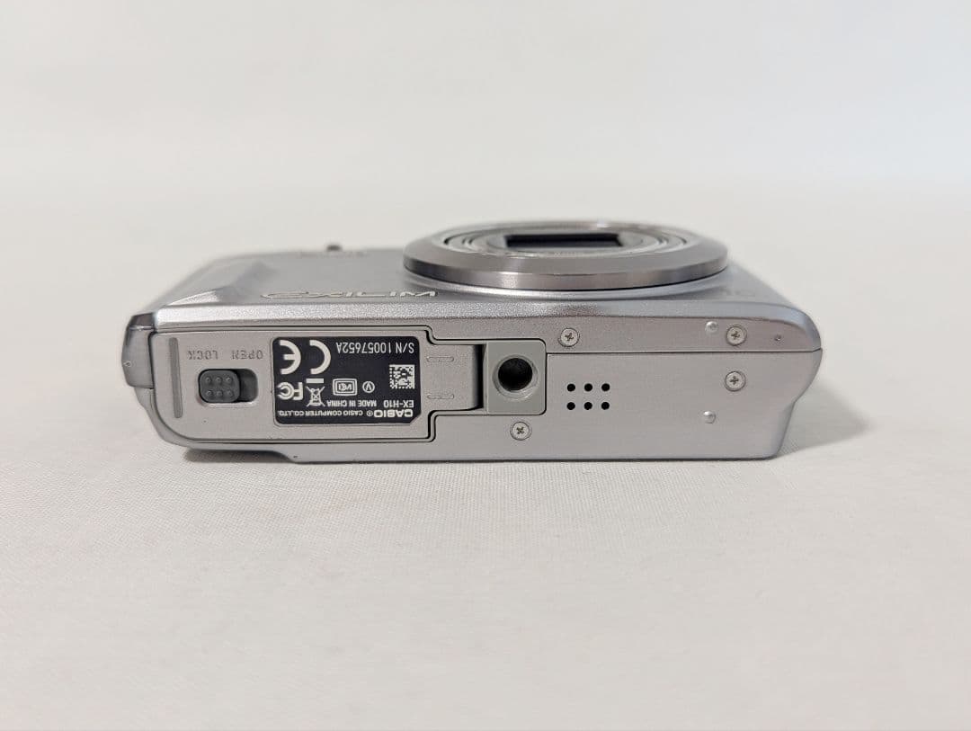 CASIO EXILM EX-H10 コンパクトデジタルカメラ シルバー