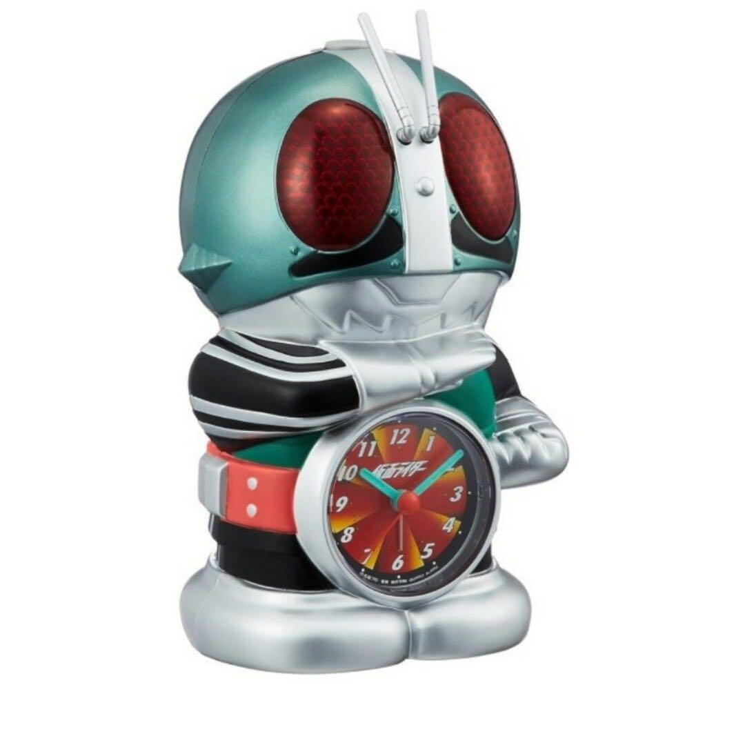 【最終値下げ‼️】【動作確認済み】仮面ライダー1号★目覚まし時計