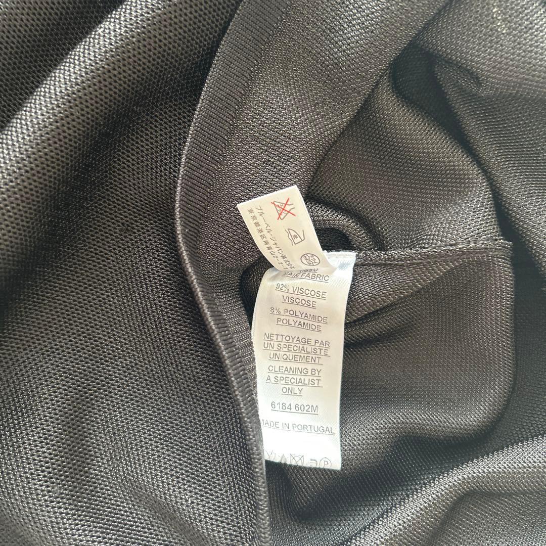 BALMAIN バルマン　バックジップ　タイトフィット　ブラックワンピース