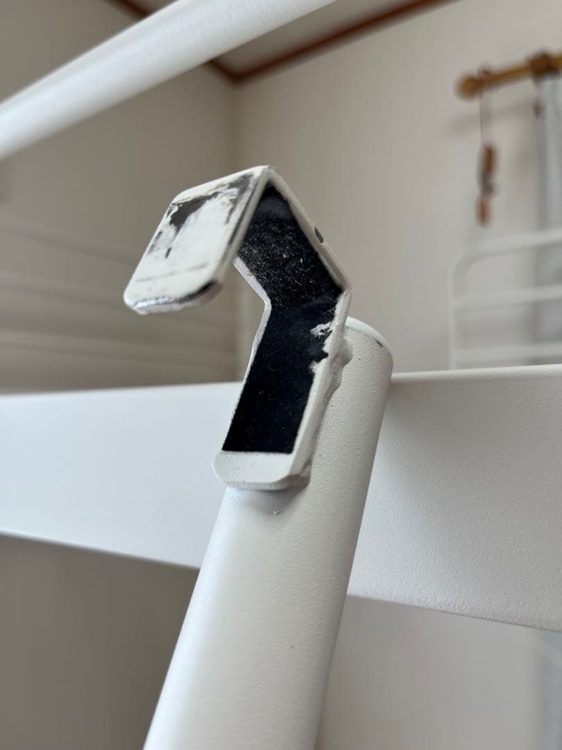 なつみです　【引き取り限定です】ニトリ ロフトベッド_HB02 WH