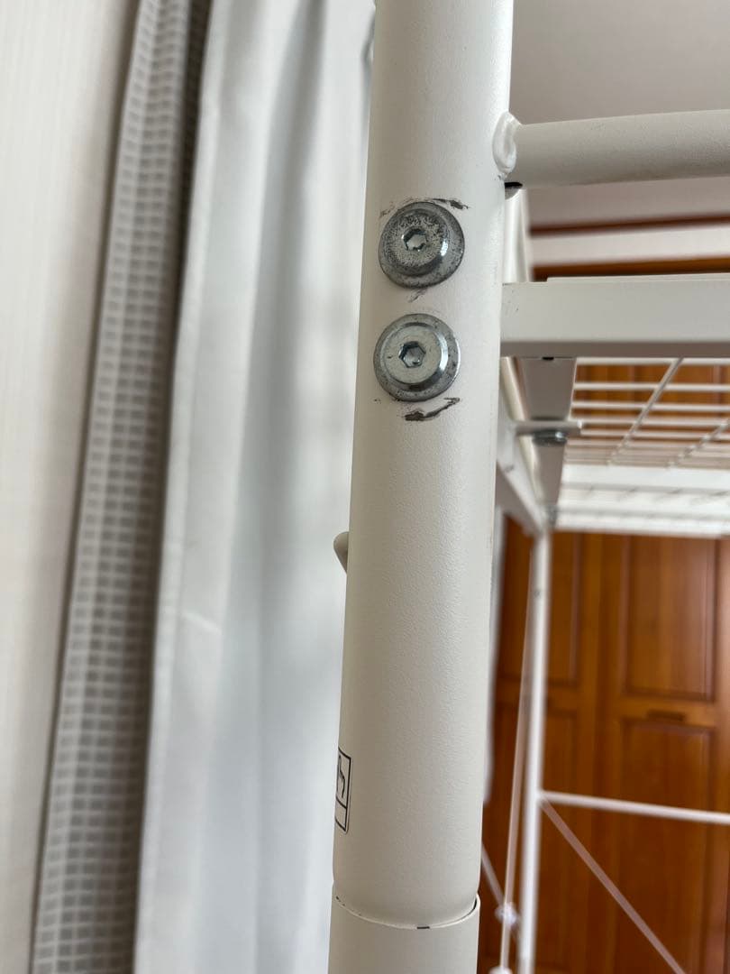 なつみです　【引き取り限定です】ニトリ ロフトベッド_HB02 WH