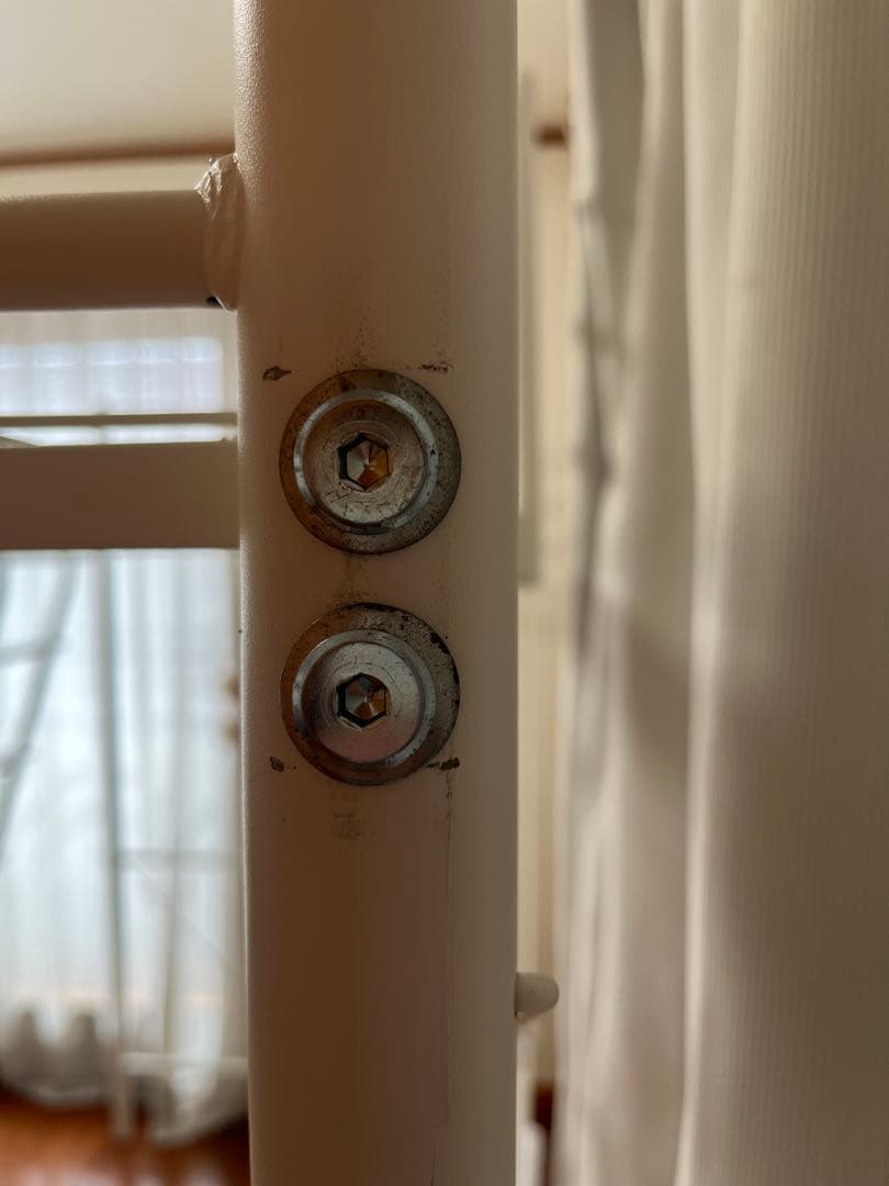 なつみです　【引き取り限定です】ニトリ ロフトベッド_HB02 WH