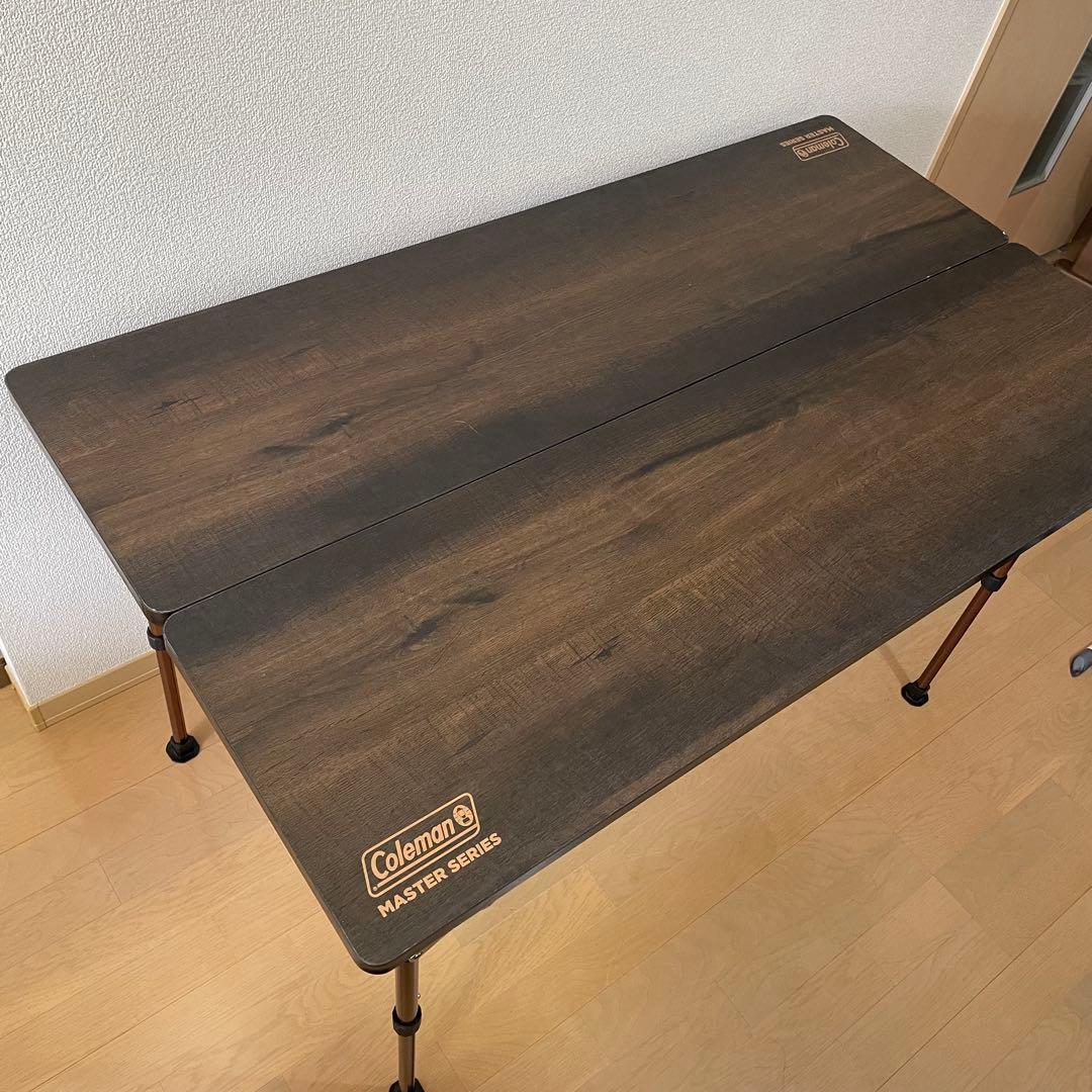 美品✨　コールマン バタフライテーブル120 マスターシリーズ