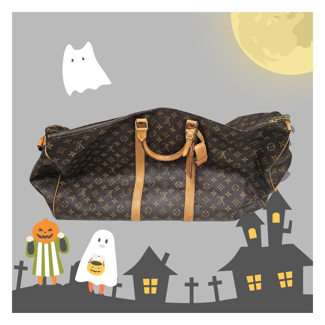 ルイヴィトン LOUIS VUITTON キーポル60 モノグラム ボストン