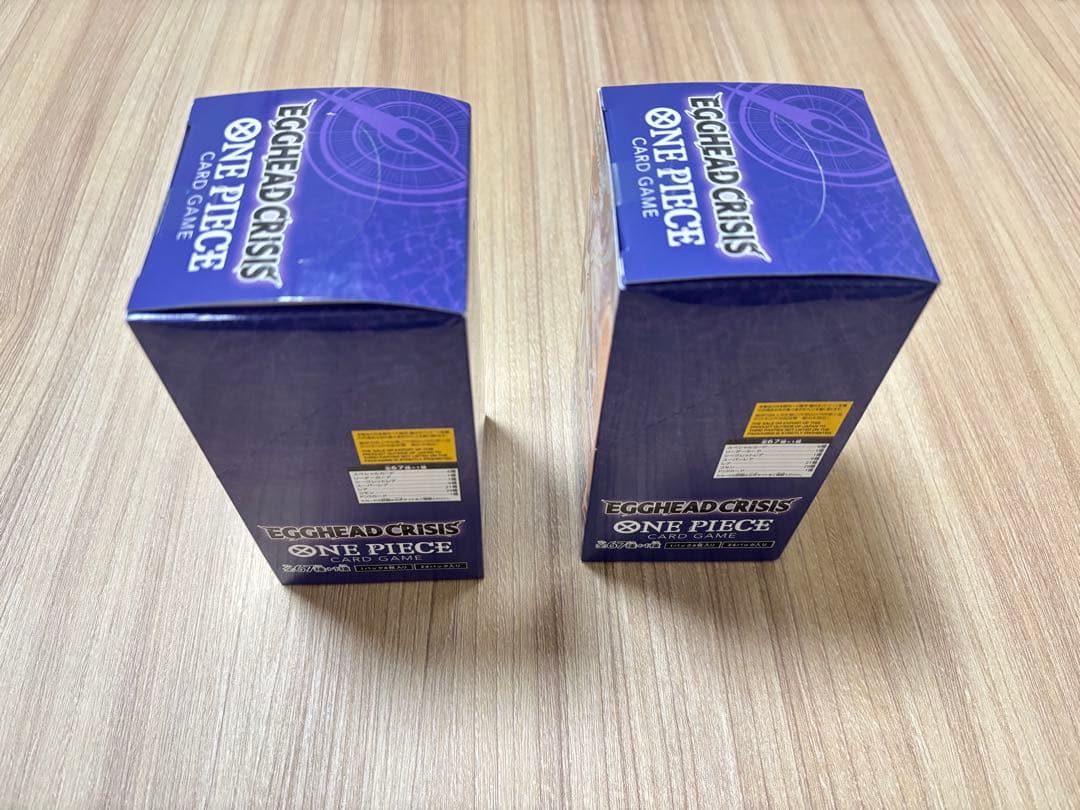 【新品未開封】EGGHEAD CRISIS ONE PIECE カードゲーム2箱
